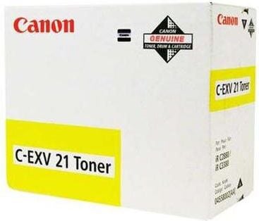 Canon Lasertoner CEXV 21Y, yellow, (0455B002), 14.000
Seiten
