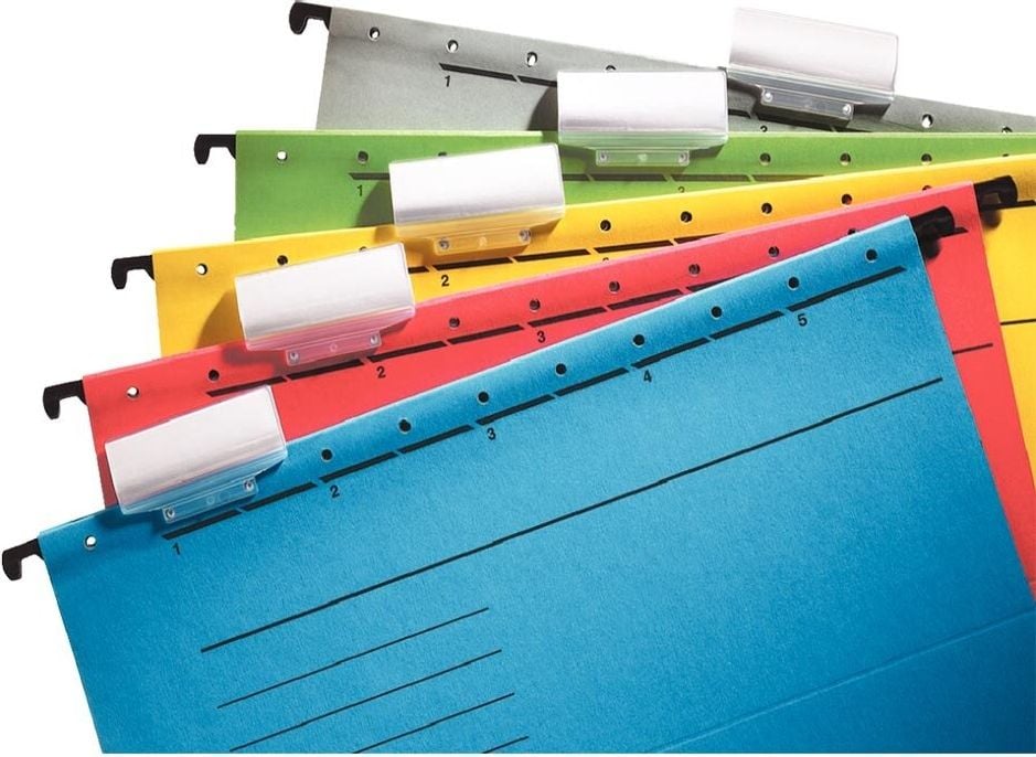 Hängemappe Leitz 1985, seitlich offen, Pendareckarton 275 g/m², grau