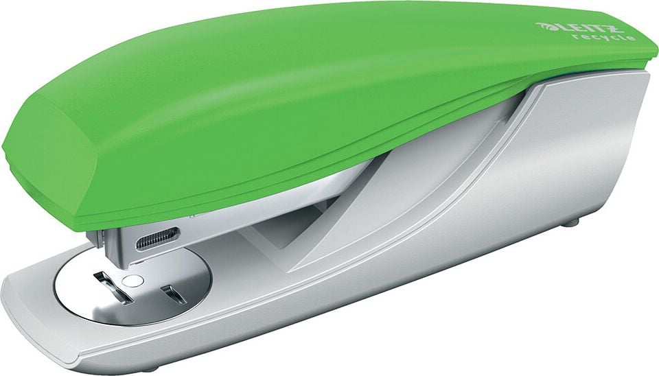 Heftgerät Leitz NeXXt Recycle 5604, bis 30 Blatt, Einlegetiefe: 40mm, für 24/6 + 26/6 Klammern, recycelter Kunststoff, grün