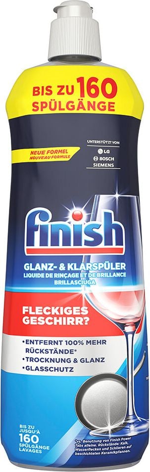 Spülmaschinenklarspüler finish Glanz- & Klarspüler XL-Pack, 800ml