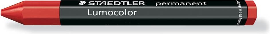 Signierkreide Staedtler Lumocolor permanent omnigraph 236, Universal-/Signierkreide, wasserfest, Pack
12 Stück, rot