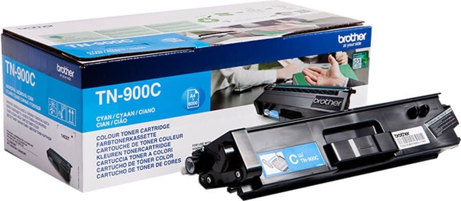 Brother Lasertoner TN-900C, cyan, 6.000 Seiten