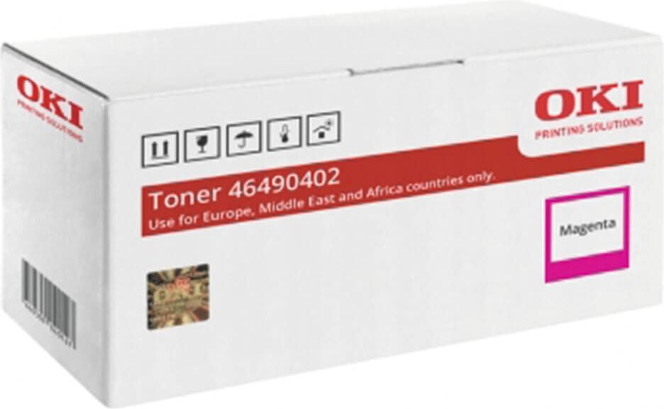 OKI Lasertoner 46490402, magenta, 1.500 Seiten