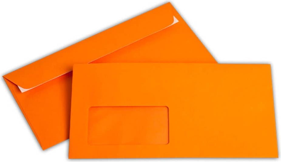 Briefumschläge C6/5 Elco Office Color, 114x229mm, Fenster, farbig, Haftklebung, Pack
250 Stück, dunkelblau