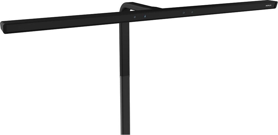 LED-Bildschirmleuchte Maul MAULgate 8189890, 13,2W, LED (warmweiß-tageslichtweiß), 1800lm, Beleuchtungsstärke und Farbtemperatur stufenlos dimmbar, Tageslichtsensor, Klemmfuß, schwarz