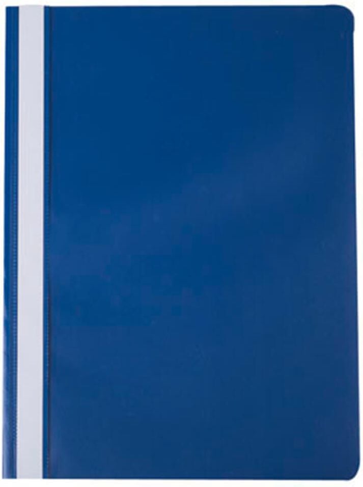 Schnellhefter a-series A4, PP-Folie, transparenter Vorderdeckel, dunkelblau