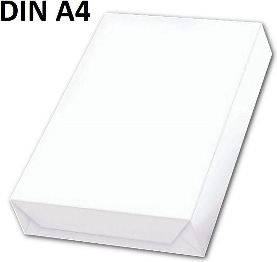 Kopierpapier Maxi Offset DIN A4, 250 g/m², weiß, Pack 250 Blatt, weiß