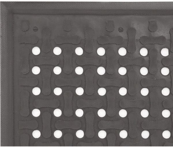 Anti-Ermüdungsmatten M+A Matting Comfort Flow, 86x277cm, rechteckig, für Feucht- und
Trockenbereiche, 100% Nitrilgummi, schwarz