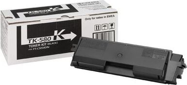 Kyocera Lasertoner TK-580K, schwarz, 3.500 Seiten