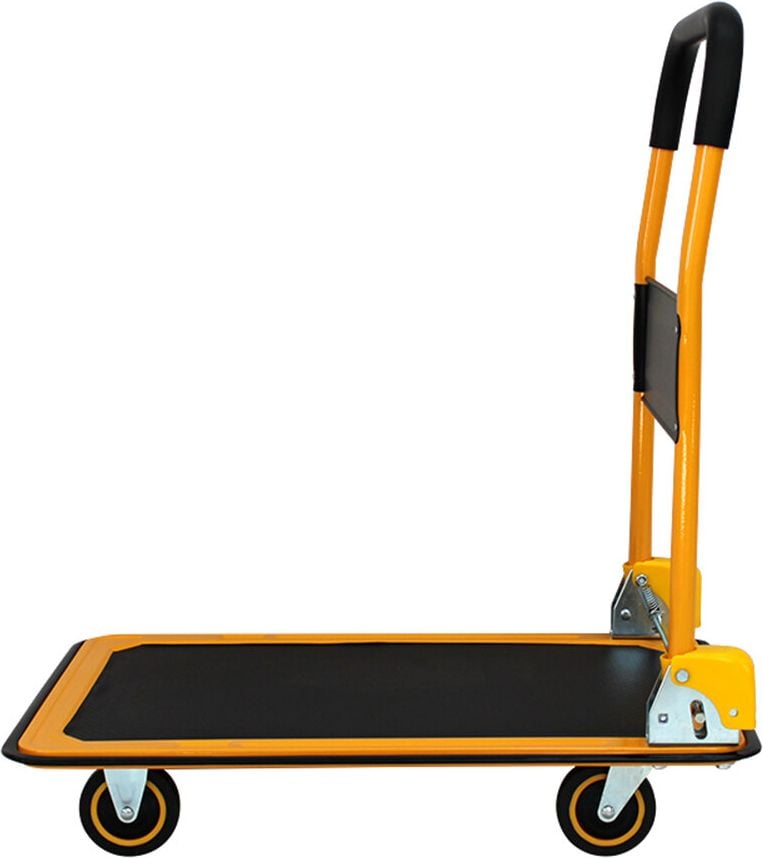 Transportwagen pavo Plattformwagen 8019656, 48 x 73cm Ladefläche, 1 Boden, bis 150 kg,
zusammenklappbar
