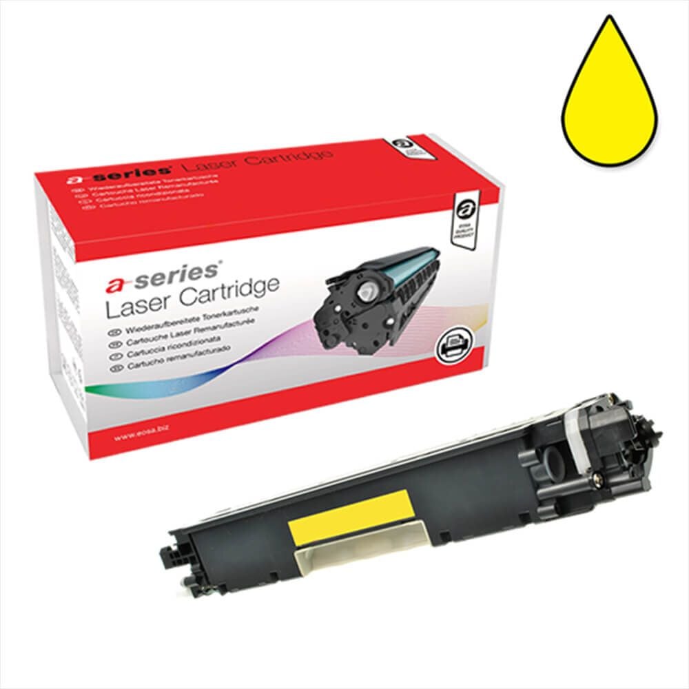 a-series Lasertoner für HP CF352A, yellow, 1.000 Seiten