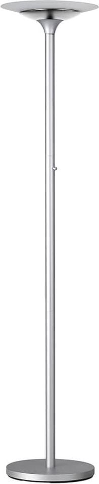 LED-Stehleuchte Unilux VARIAGLASS 400090473, 30 W LED (warmweiß), 120lm, stufenlos
dimmbar, 180cm hoch, metallgrau