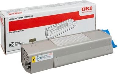 OKI Lasertoner 44315305, yellow, 6.000 Seiten