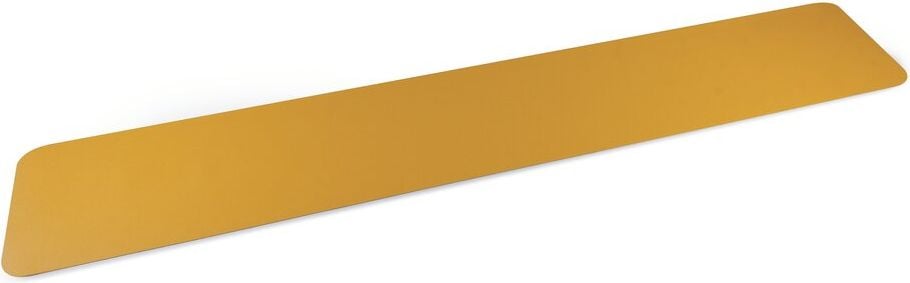 Bodenmarkierungssymbole Ersatzstreifen Durable 200/05 181104, Zebrastreifen, 200x1200mm, permanent, PVC, für glatte Böden, gelb, STÜCK