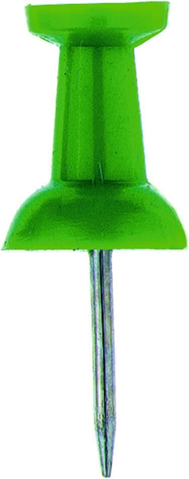 Pinnwandnadeln Alco 660, Einzelfarben, Pack 20 Stück, dunkelgrün