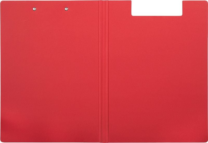 Klemmmappen Maul MAULbalance Schreibmappe A4 23820, Bügelklemme kurze Seite, Karton kaschiert mit Kraftpapier, Aufhängeöse, braun