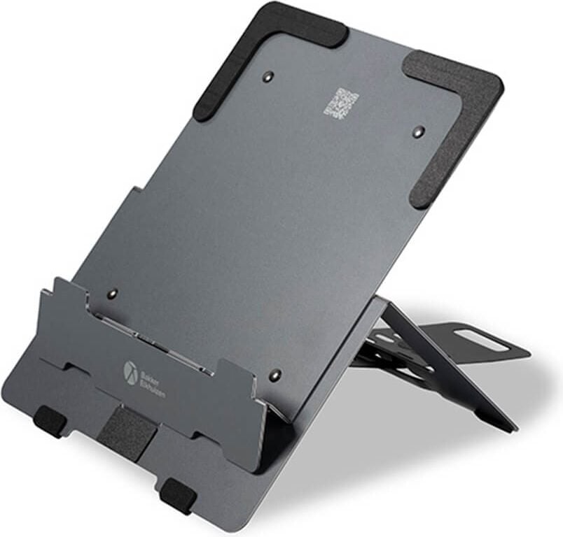 Notebookständer BakkerElkhuizen FlexTop 170 BNEFT170DG, bis 16 Zoll Notebooks, 7-fach
höhenverstellbar