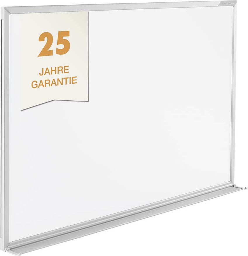 Whiteboard Magnetoplan CC 12406CC, 120x180cm, emailliert, Ablageschale