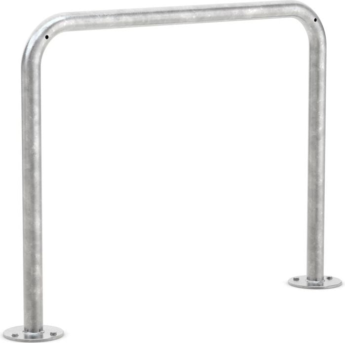 Fahrradständer WSM Anlehnbügel 9111, verzinkt, zur Bodenmontage, 100 cm lang, für
2 Fahrräder, zum Aufdübeln
