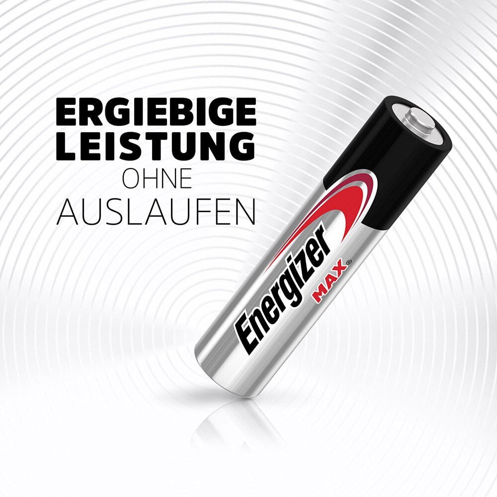 Batterien Energizer Max Micro Bonuspack 15+5 (AAA), 1,5 V, bis zu 10 Jahre Leistungserhalt, Bonuspack 20 Stück (5 Stück gratis)