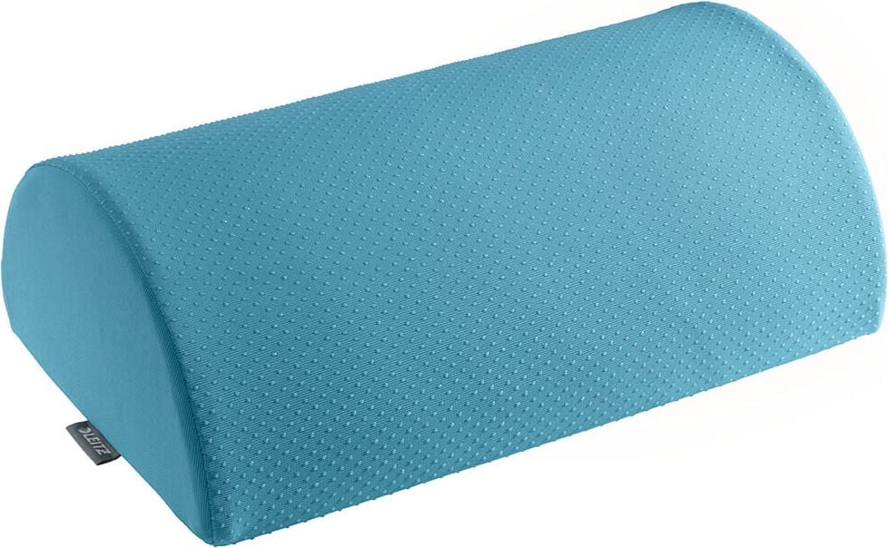 Fußstütze Leitz Ergo Cosy 5371, winkelverstellbar, Schaumstoff, abnehmbarer
farbiger Stoffbezug, blau