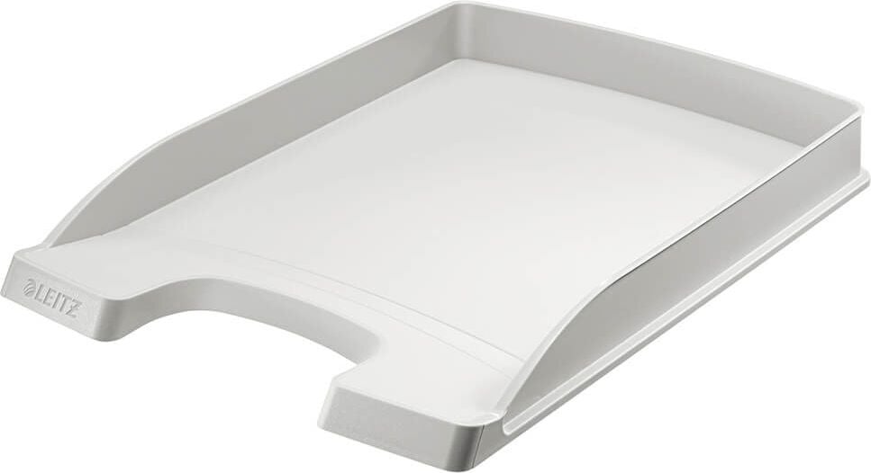 Ablagekorb Leitz Plus Flach 5237, A4/C4, 3,5cm hoch, Polystyrol (PS), grau