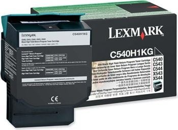 Lexmark Lasertoner C540H1KG, schwarz, 2.500 Seiten