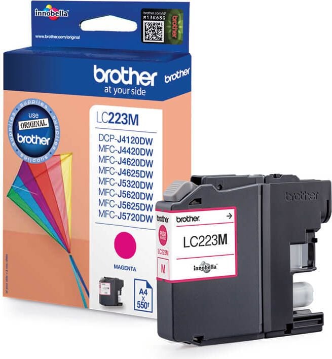 Brother Tintenpatrone LC-223M, magenta, 550 Seiten
