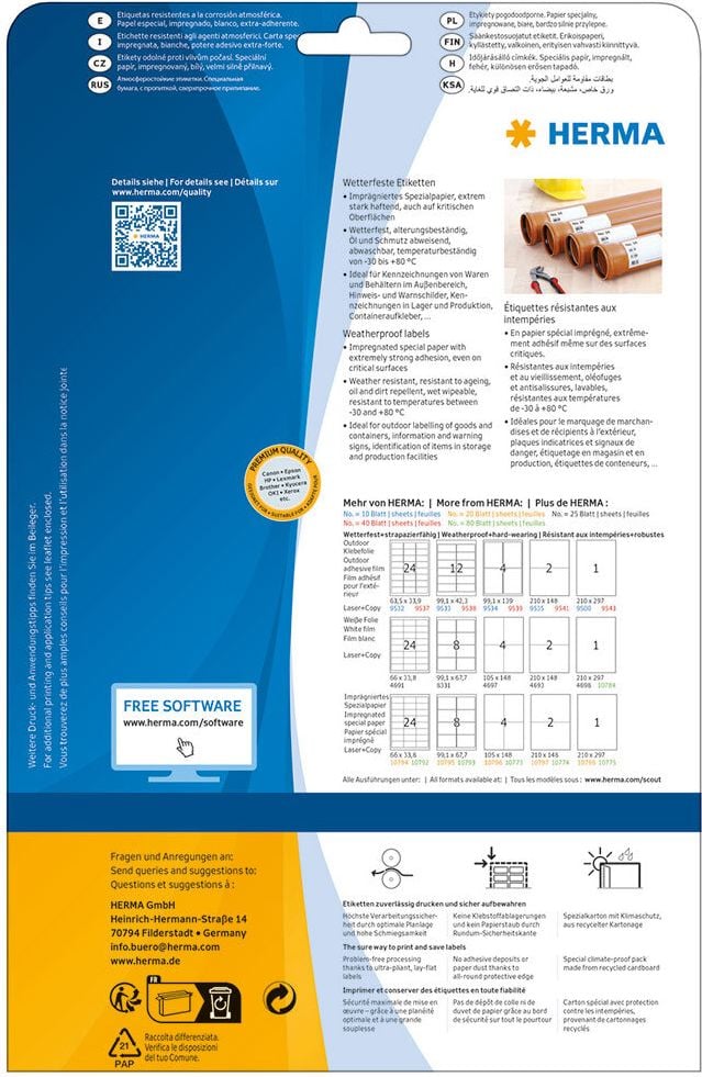 Packband 719824, 25 mm x 66 m, braun, PP