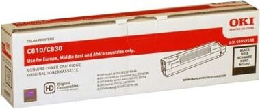 OKI Lasertoner 44059108, schwarz, 8.000 Seiten