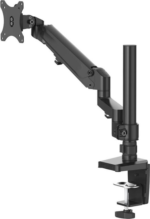 Monitorhalter Hama FULLMOTION Einzelarm 118496, 1 Arm, Tragfähigkeit bis zu 12 kg,
Schwenkarm, höhen- und tiefenverstellbar,
Klemmhalterung, schwarz