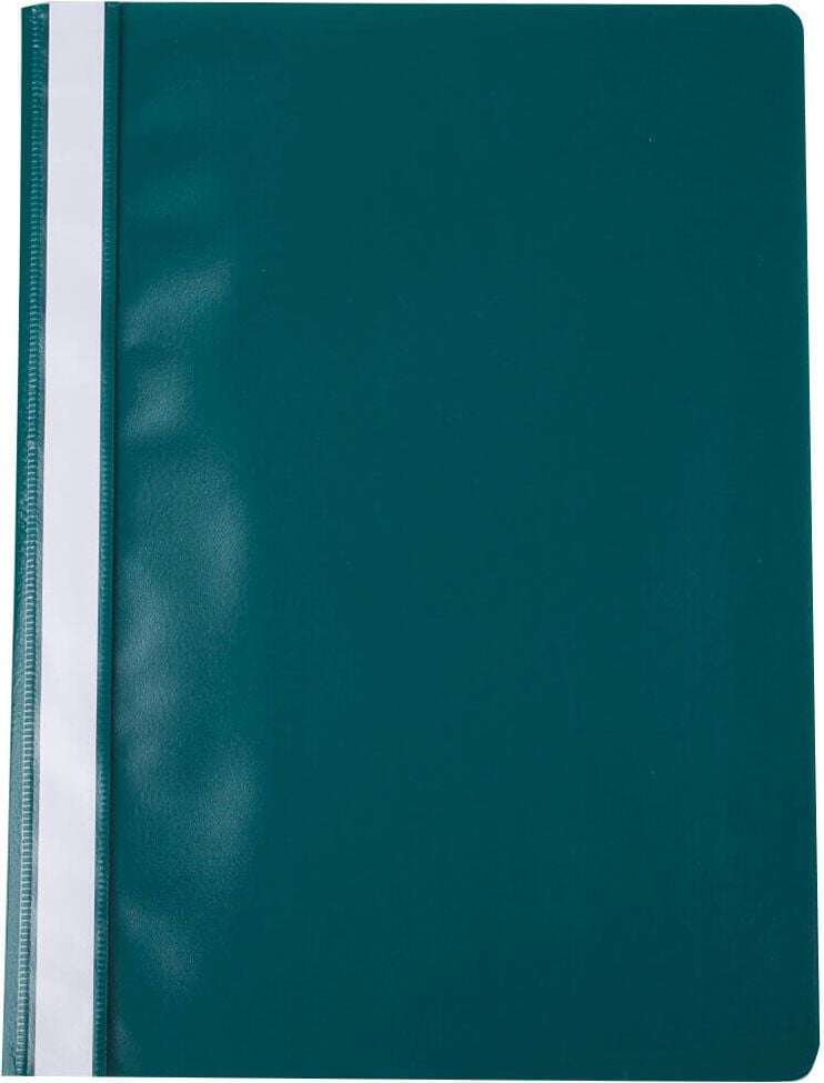 Schnellhefter a-series A4, PP-Folie, transparenter Vorderdeckel, grün