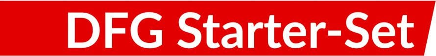 Starter-Set-DFG, Set mit 19 Artikel