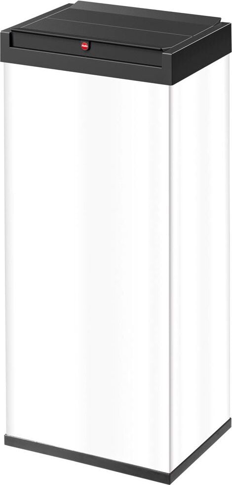 Abfallsammler Hailo Big-Box Swing XL 8602, 52 Liter, Stahlblech, weiß