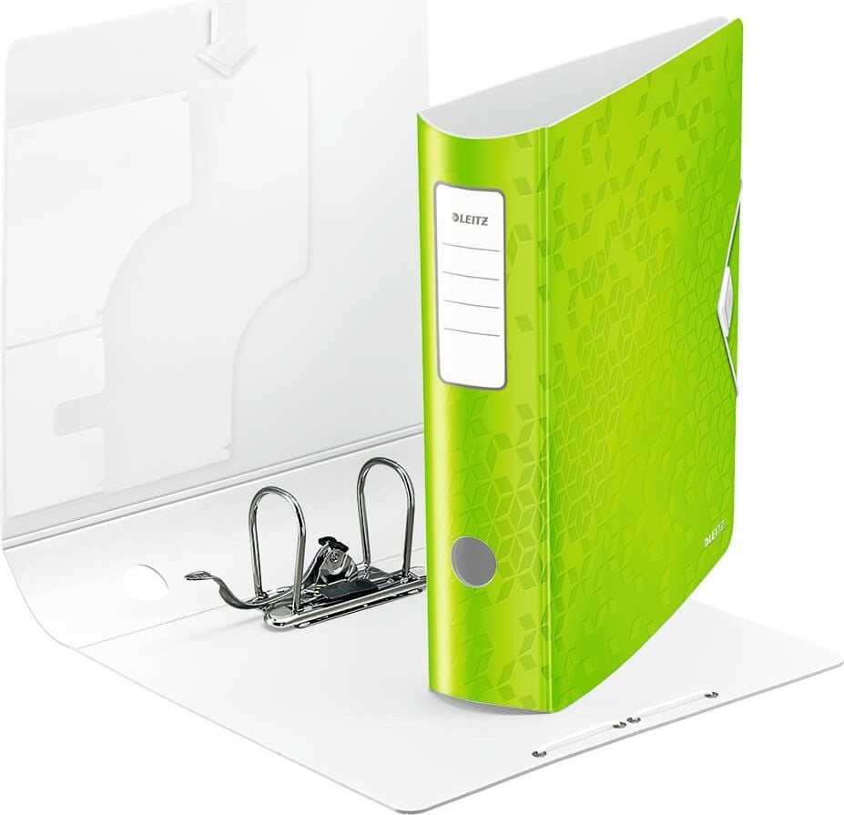 Ordner A4 Leitz Active WOW 1106, 82mm, Polyfoam, A4, 8,2cm Rücken, 180 Grad, Kunststoff, gelb