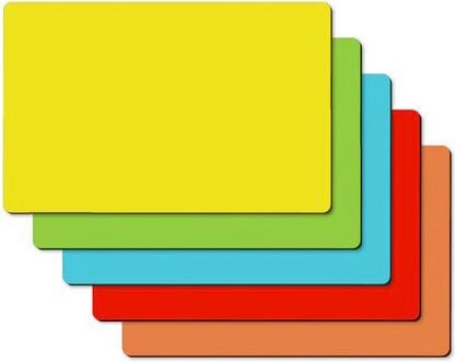 Whiteboard Haftnotizen Sigel Magnetic Notes Meet up MU103, 10x15cm, Kunststoff/Magnet-Papier, sortiert, Pack 25 Stück