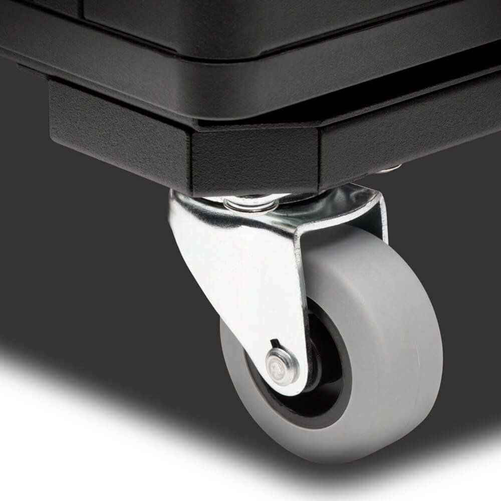 Tablet-Ladestation-Trolley Kensington Kabinett K67909WW, Transportkapazität: 2 Kabinette, schwarz