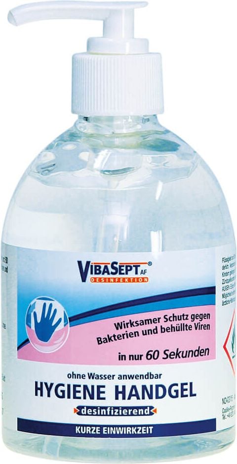 Handdesinfektionsgel Vibasept 7095 01830, desinfizierend, Spenderflasche, 300ml
