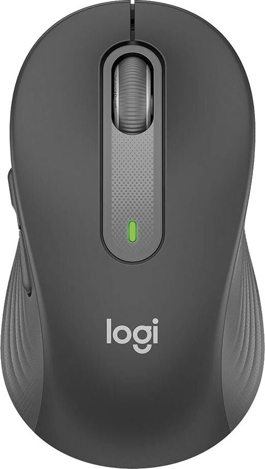 Maus Logitech Signature M650 910-006253, Funk + Bluetooth, für Rechts- und Linkshänder, 5 Tasten, optischer Sensor, graphit