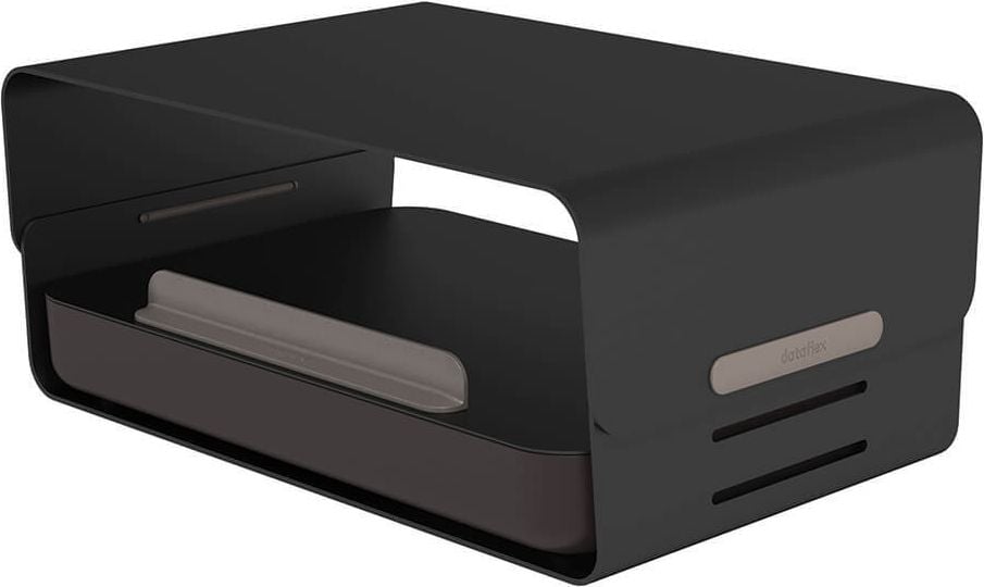 Monitorständer Dataflex Addit Bento Monitorerhöhung 12, für Monitore bis 20 kg,
höhenverstellbar, Stahl, weiß