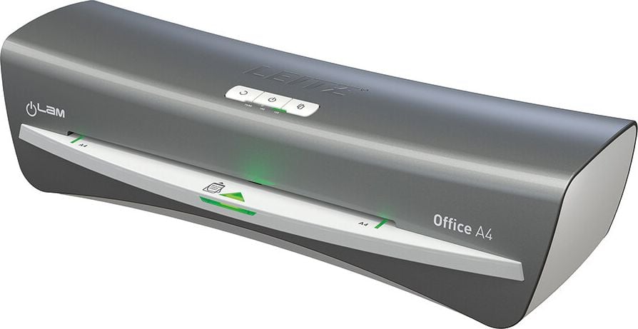 Laminiergerät Leitz iLAM Office A4 7251, bis DIN A4, max. Breite 240mm, bis 125mic, 50cm/Minute, silber