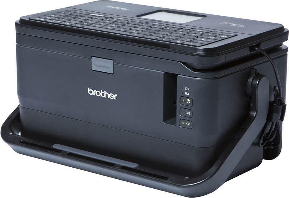 Brother Beschriftungsgerät P-touch D800W, für Tze-Schriftbänder 3,5-36mm, abnehmbare
Tastatur, WLAN, inkl. Netzadapter, USB- und
Tastaturkabel