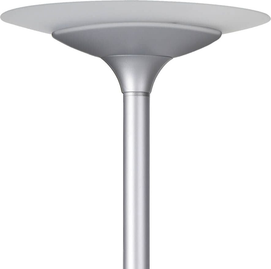 LED-Stehleuchte Unilux VARIAGLASS 400090473, 30 W LED (warmweiß), 120lm, stufenlos
dimmbar, 180cm hoch, metallgrau
