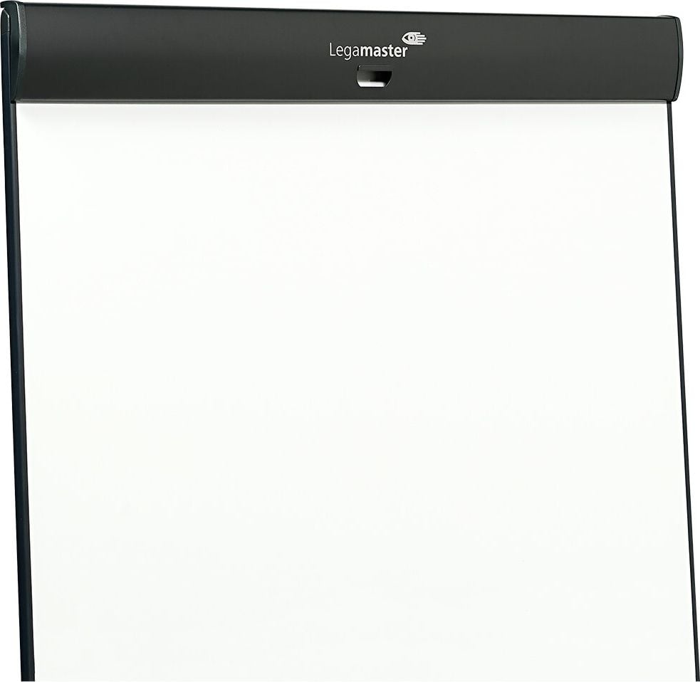 Flipchart Legamaster SKETCH PRO 7-153610, Tafel 68x105cm, 2 Seitenarme, Einbeinstativ mit Rollen, schwarz, inkl. Block + Stifte