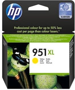 HP Tintenpatrone CN048AE Nr. 951XL, yellow, 1.500 Seiten
