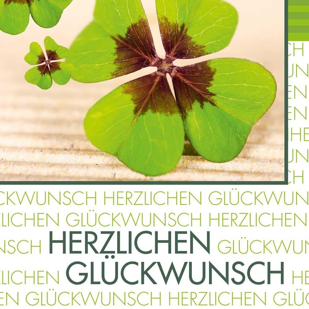 Glückwunschkarten Sigel DS004, Faltkarten 115x170mm, Fortune, Pack 10
Karten/10 Umschläge