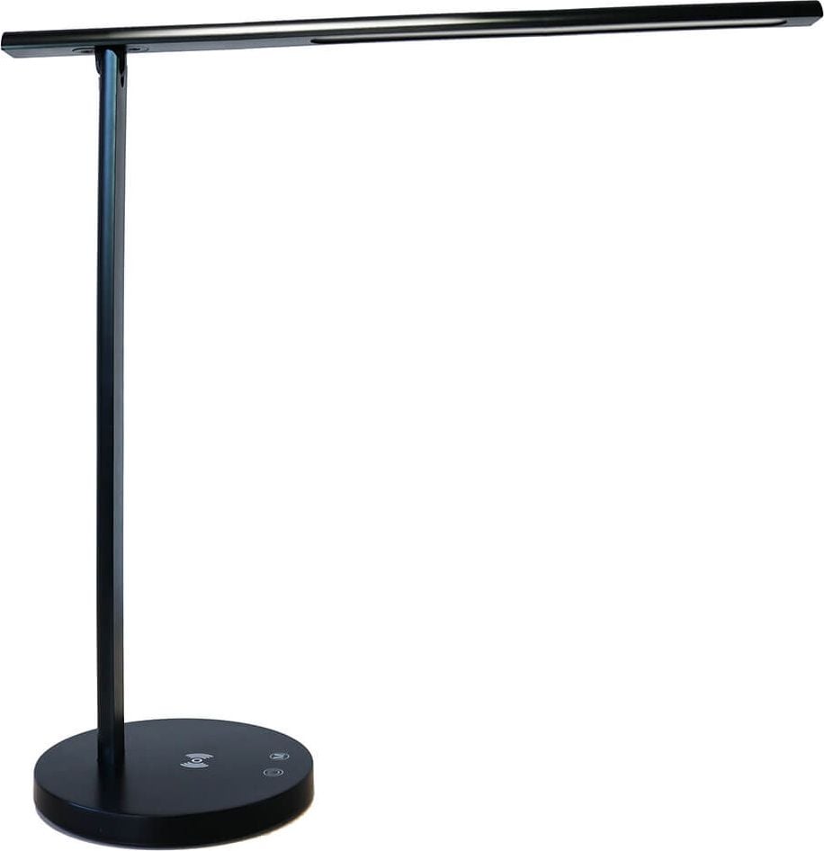 LED-Schreibtischleuchte Unilux DIVA 400124560, 8,2 W LED (warmweiß-tageslichtweiß), 100lm,
QI + USB Ladefunktion, 3-stufig dimmbar, 3
Farbtemperaturen, Standfuß, schwarz