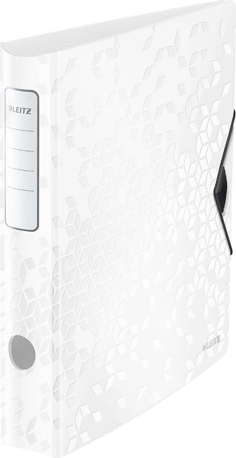 Ordner A4 Leitz Active WOW 1107, 65mm, Polyfoam, A4, 6,5cm Rücken, 180 Grad, Kunststoff, weiß