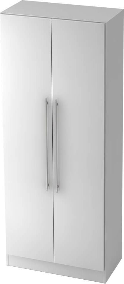 Aktenschrank Hammerbacher Solid 7100, 80x200,4x42cm (BxHxT), 2 Flügeltüren,
Relinggriff, weiß