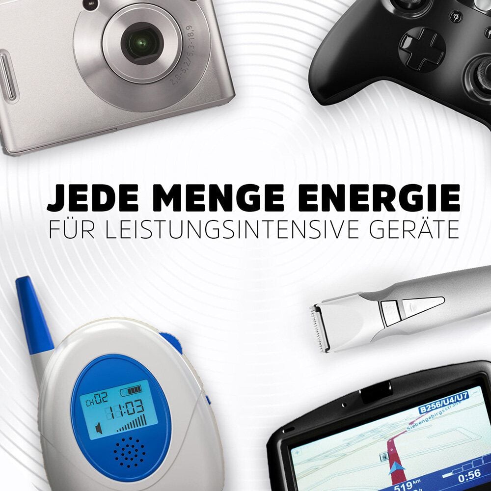 Batterien Energizer Max Plus Micro (AAA), 1,5 V, mit Geräte-Auslaufschutz, bis zu 15 Jahre Leistungserhalt, Pack 8 Stück